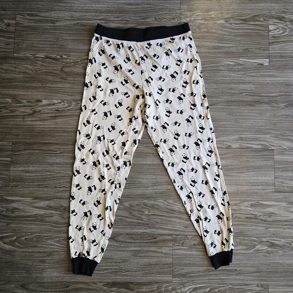 Panda Print Pajama Pants